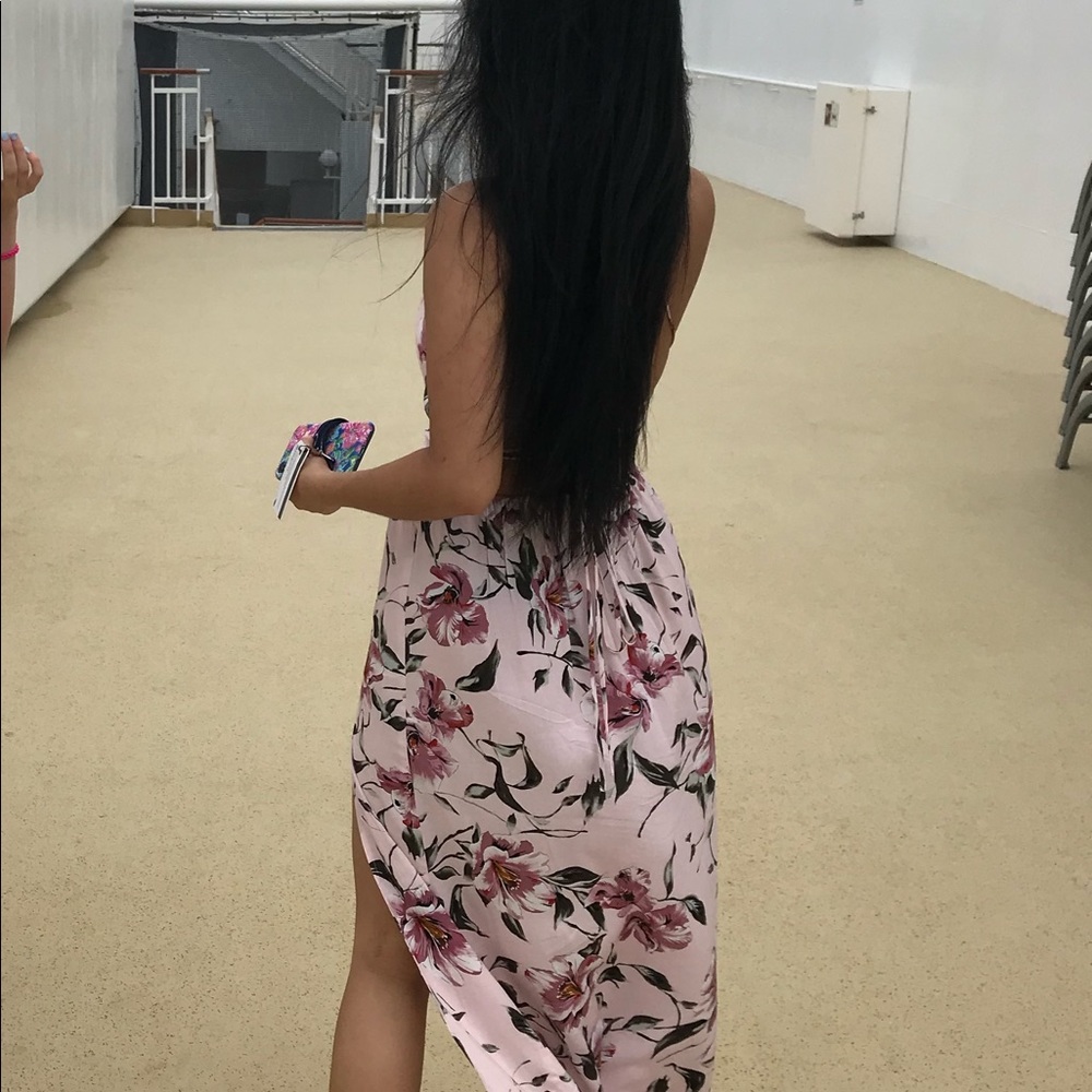Floral maxi dress